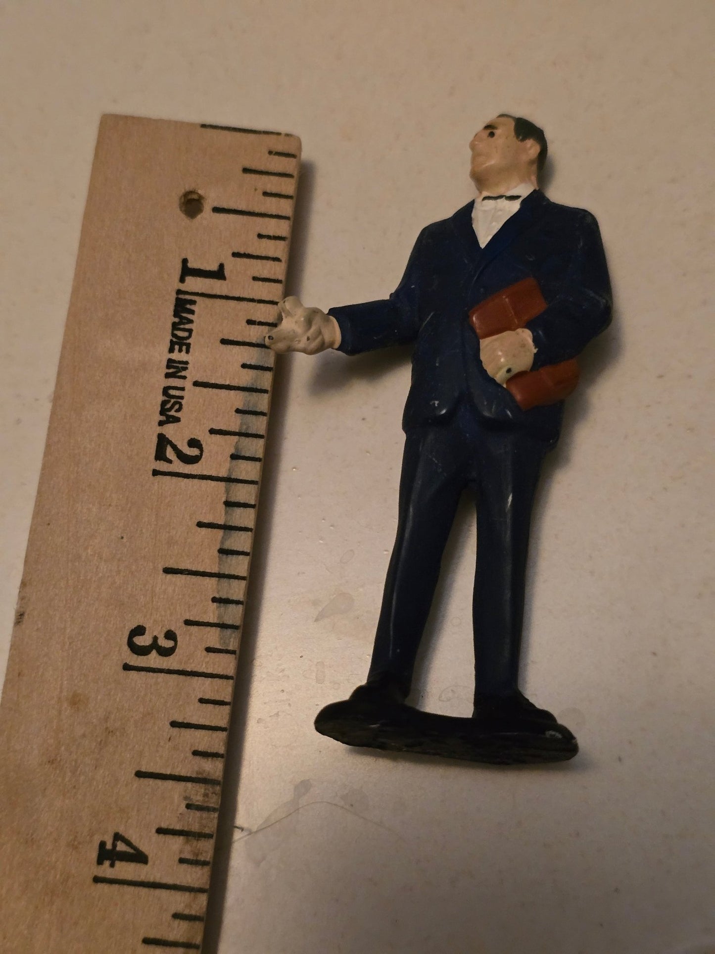 Gilbert Toys James Bond and "M" Goldfinger small 1960's - Bayshore Treasures