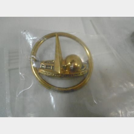 1939 NY World’s Fair Pin – Trylon & Perisphere Original Vintage Souvenir - Bayshore Treasures