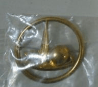 1939 NY World’s Fair Pin – Trylon & Perisphere Original Vintage Souvenir - Bayshore Treasures