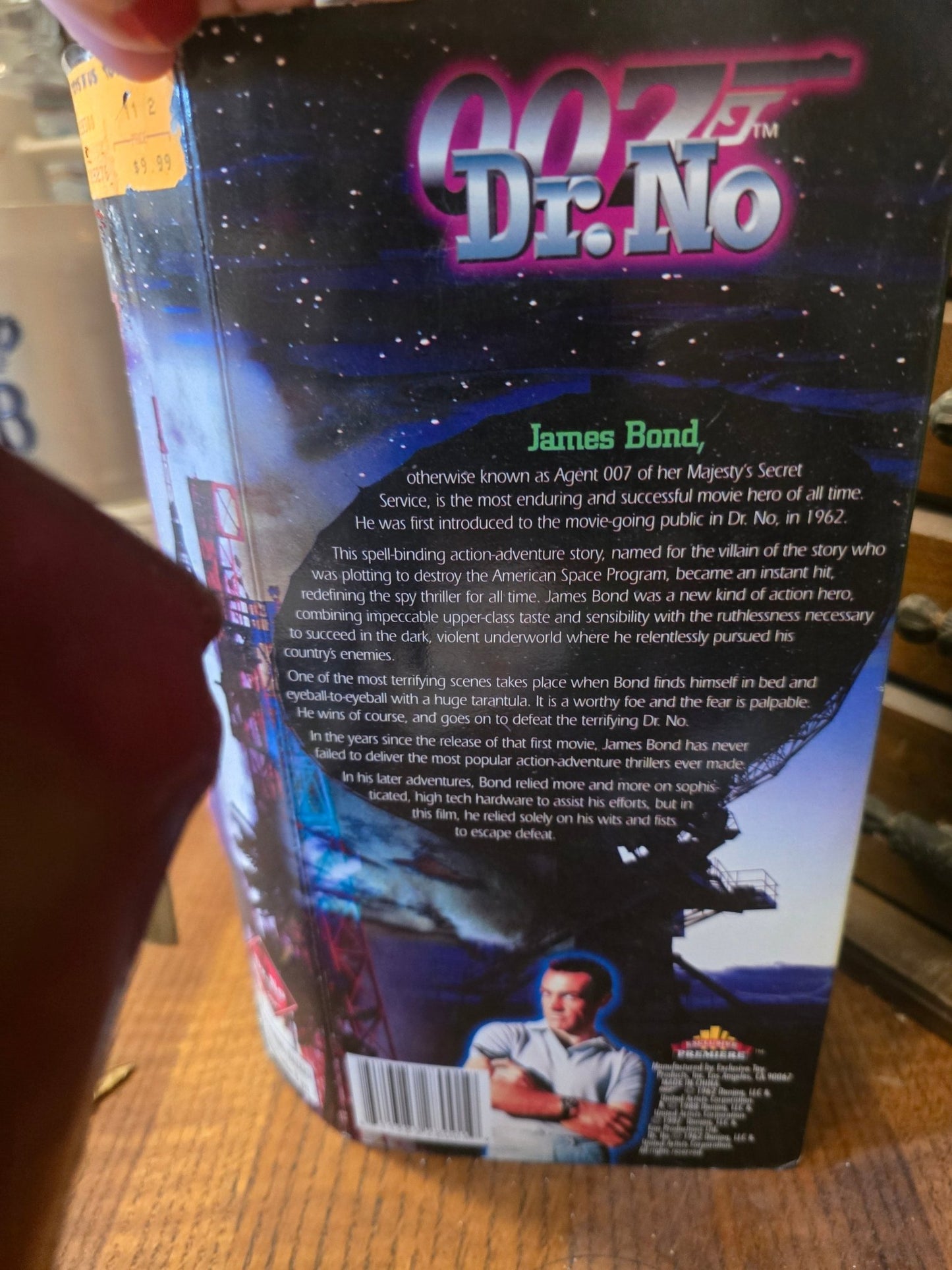 1997 Exclusive Premiere James Bond 007 Dr. No Action Figure – Limited Edition Collector’s Series – New in Box - Bayshore Treasures