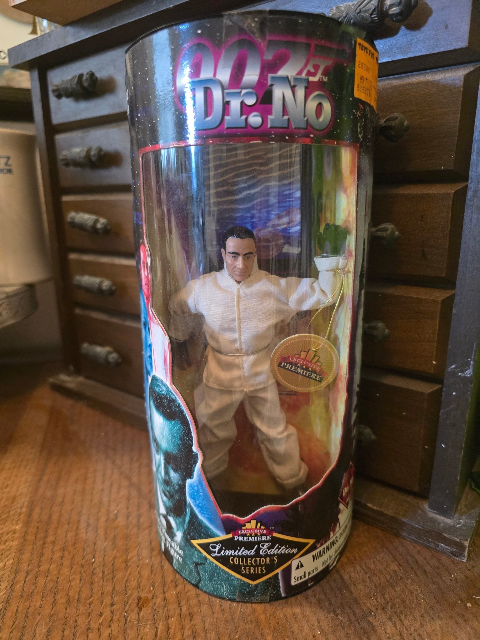 1997 Exclusive Premiere James Bond 007 Dr. No Action Figure – Limited Edition Collector’s Series – New in Box - Bayshore Treasures