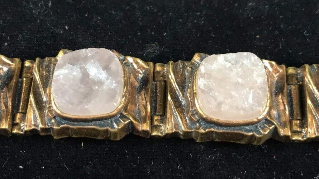 2 Designer Finnish Sarpaneva Bronze Bracelets - Bayshore Treasures