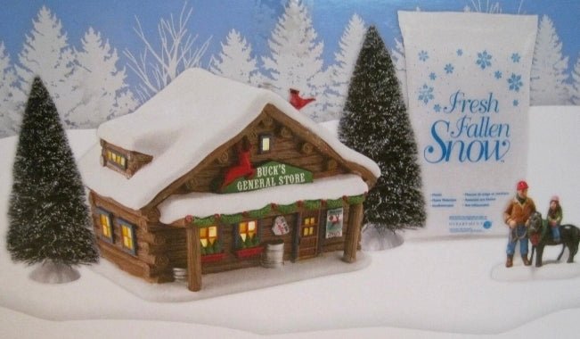 2016 TRADITIONS BY Dept 56 HOLIDAY IN THE WOODS GENERAL STORE GIFT SET - Bayshore Treasures