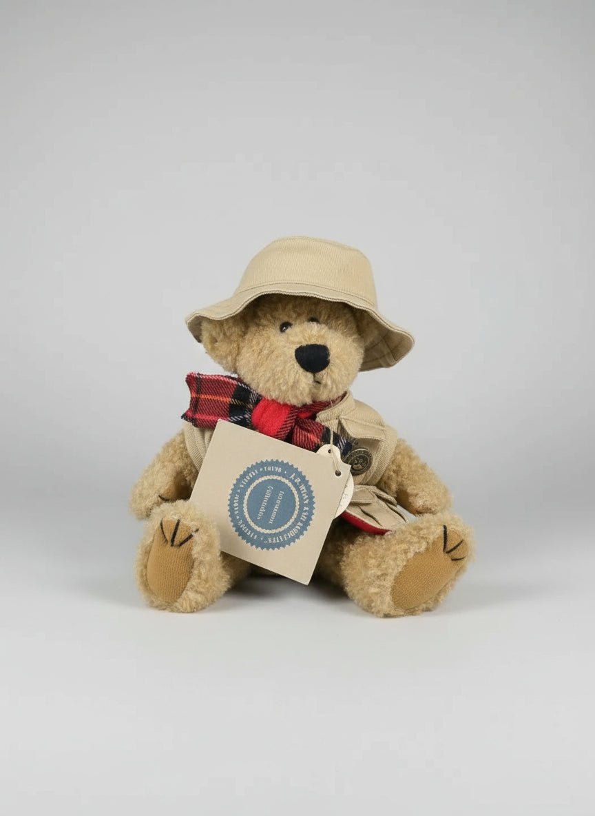 Boyds Bears Thayer Fisherman Collectible Teddy Bear with tag - Bayshore Treasures
