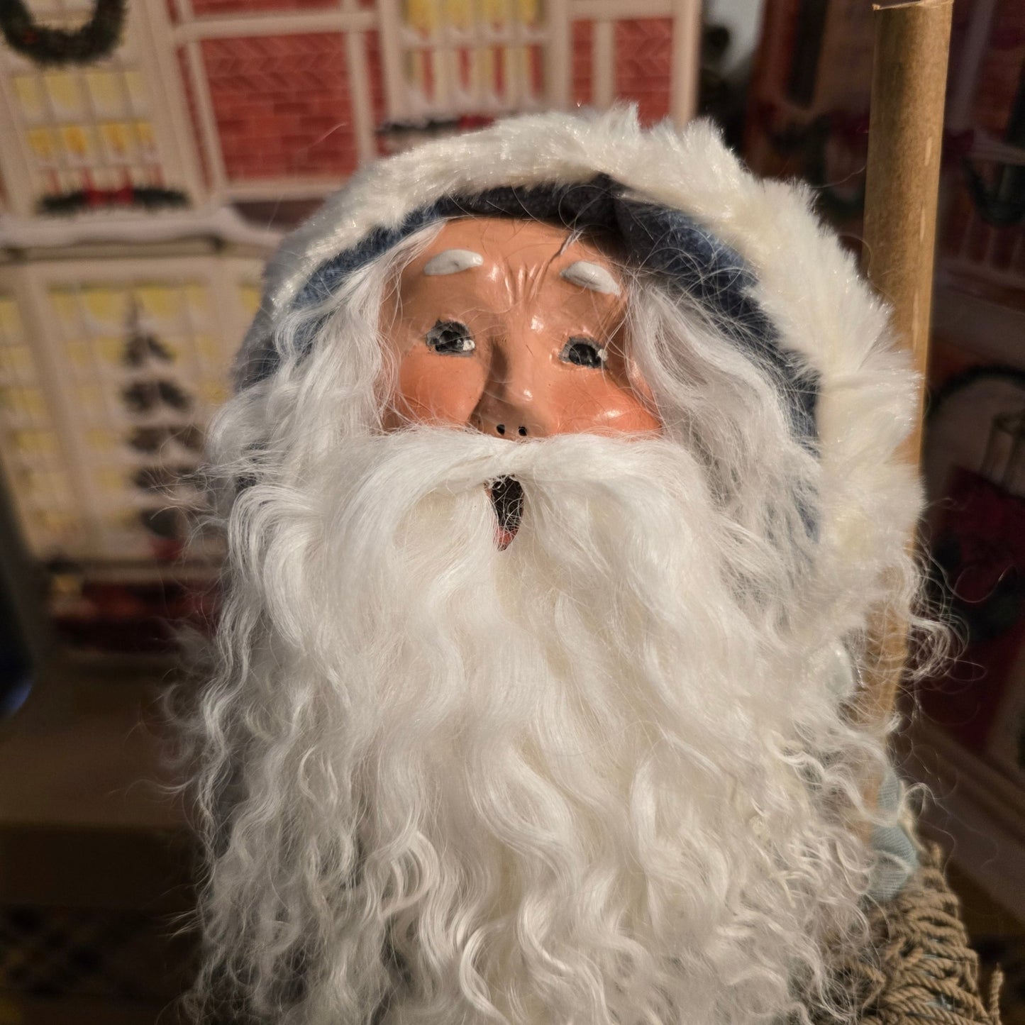 Byers’ Choice Nautical Santa 2009 Seashells Lantern Fisherman Christmas Caroler - Bayshore Treasures