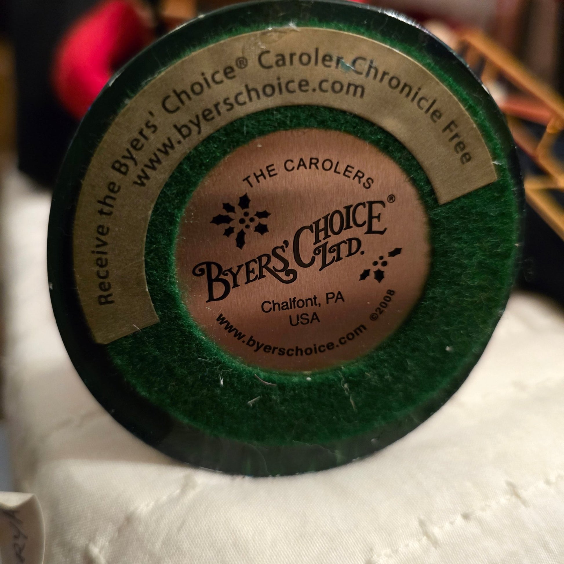 Byers’ Choice Salvation Army Carolers Lot of 5 w/ Instruments & Drums Rare - Bayshore Treasures