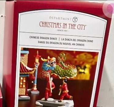 Department 56 Christmas In City Chinese Dragon Dance - Bayshore Treasures