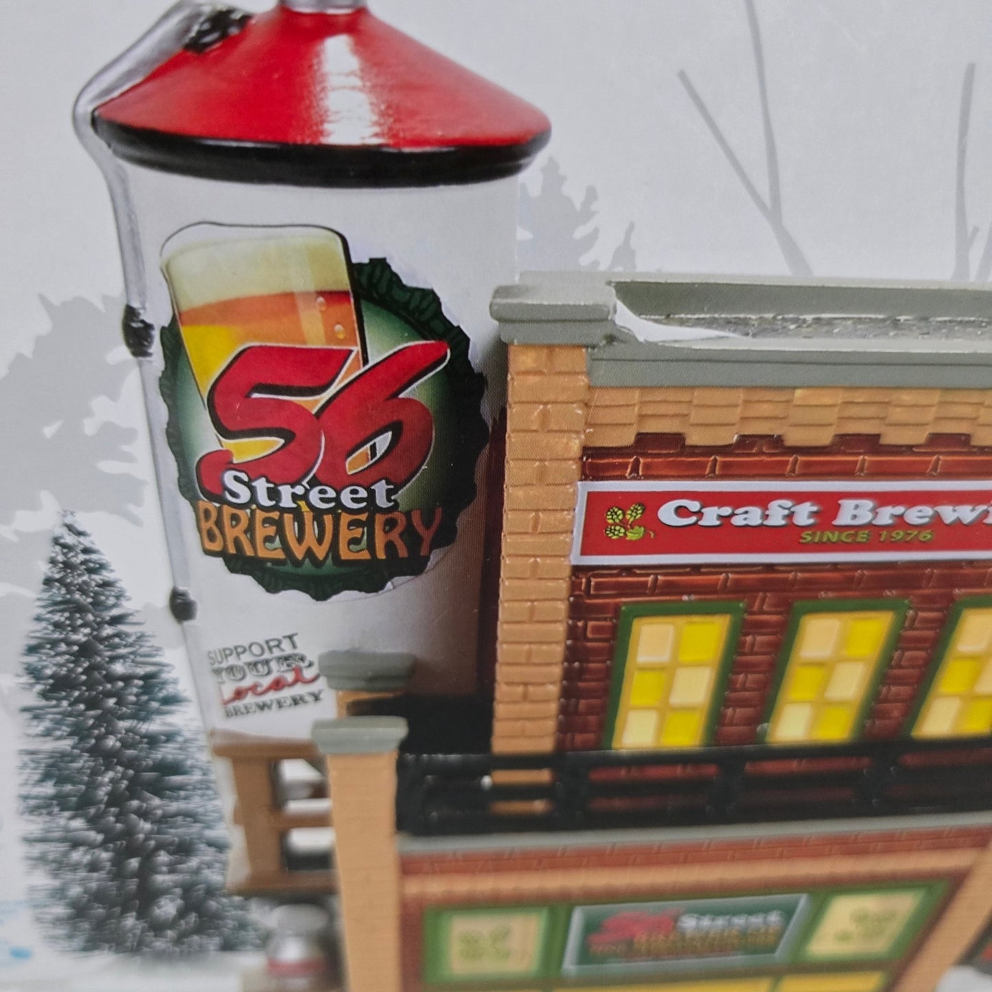 Department 56 Snow Village "56 Street Brewery Box Set" 4056682 Retired - Bayshore Treasures