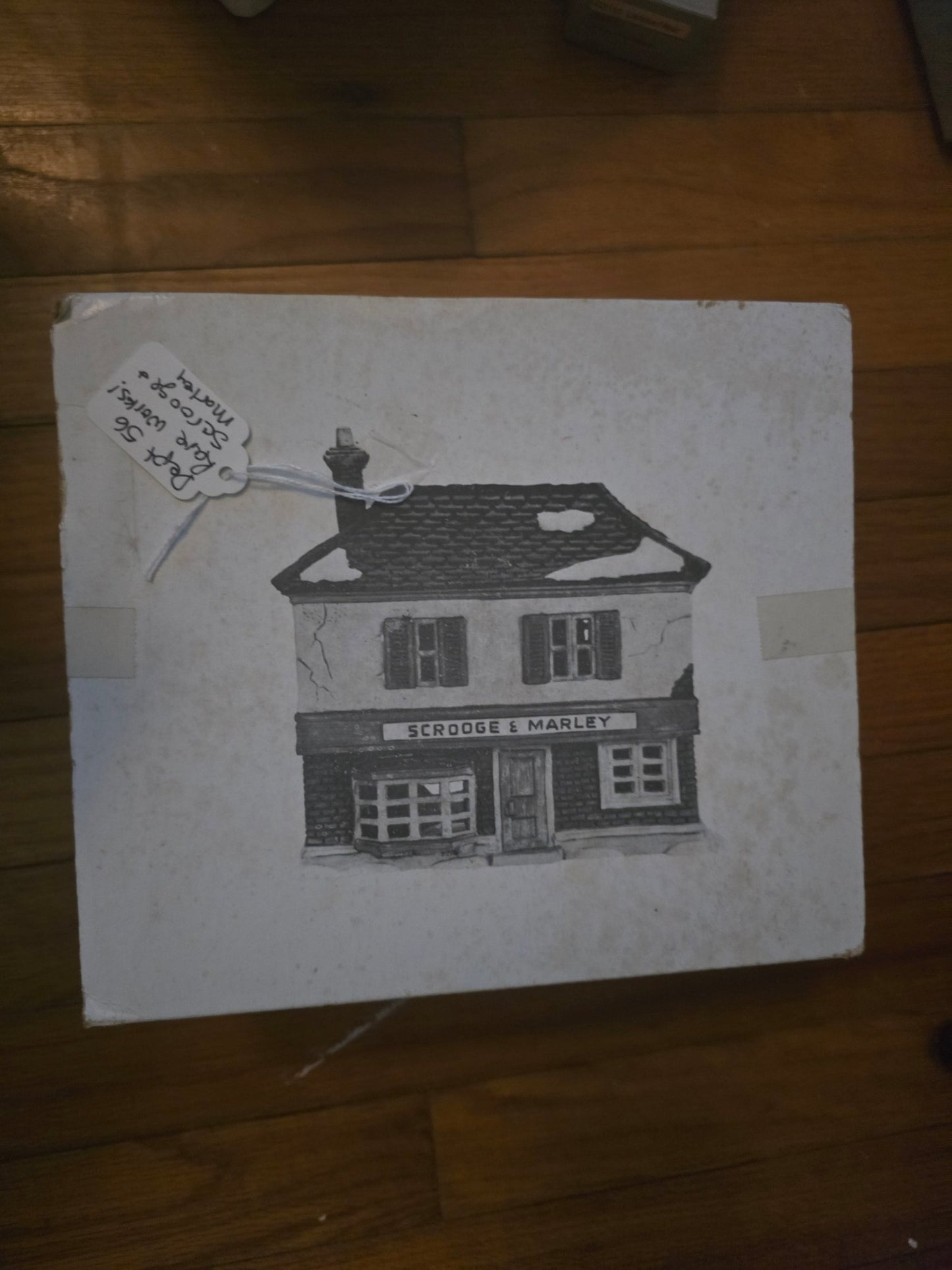 Department 56 The Heritage Village Collection "Scrooge and Marley Counting House", 1986, Box - Bayshore Treasures