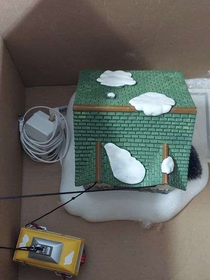 Department 56 Village Animated Gondola Ski Lift retired rare works - Bayshore Treasures