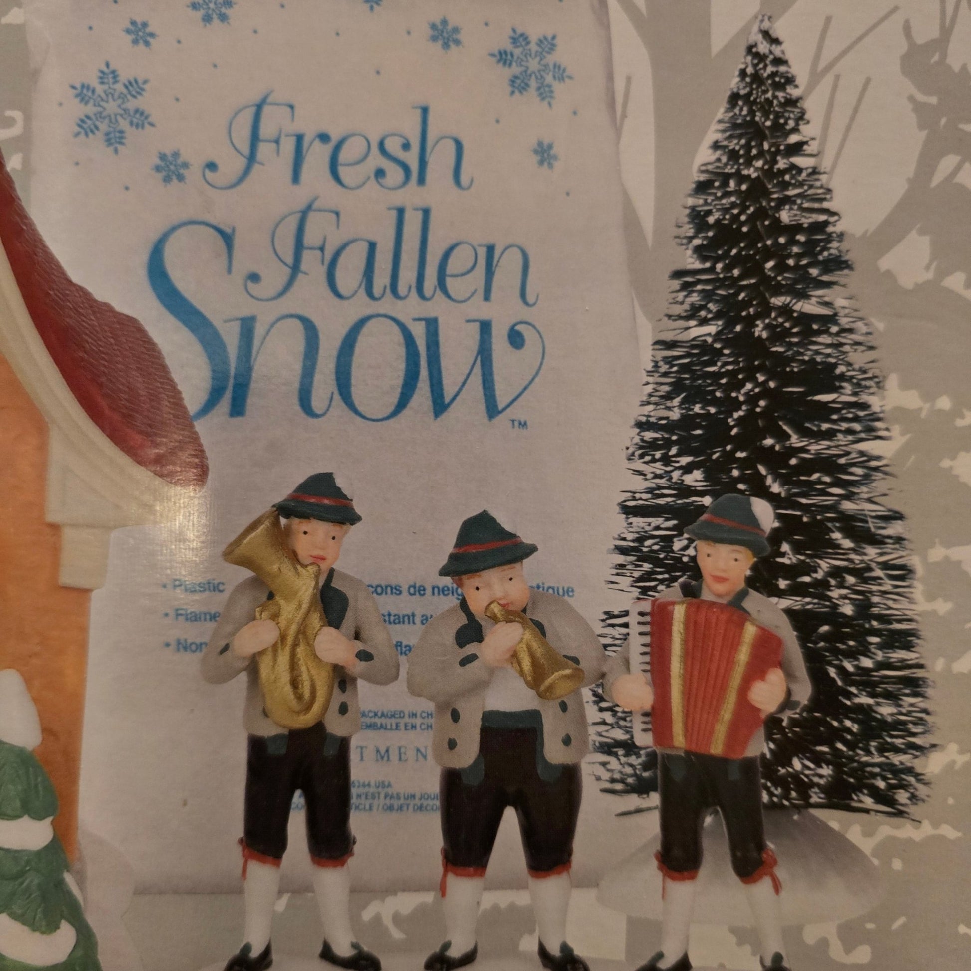 Dept 56 Alpine Village Bavarian Concert Hall Box Set 6003047 +box RARE - Bayshore Treasures