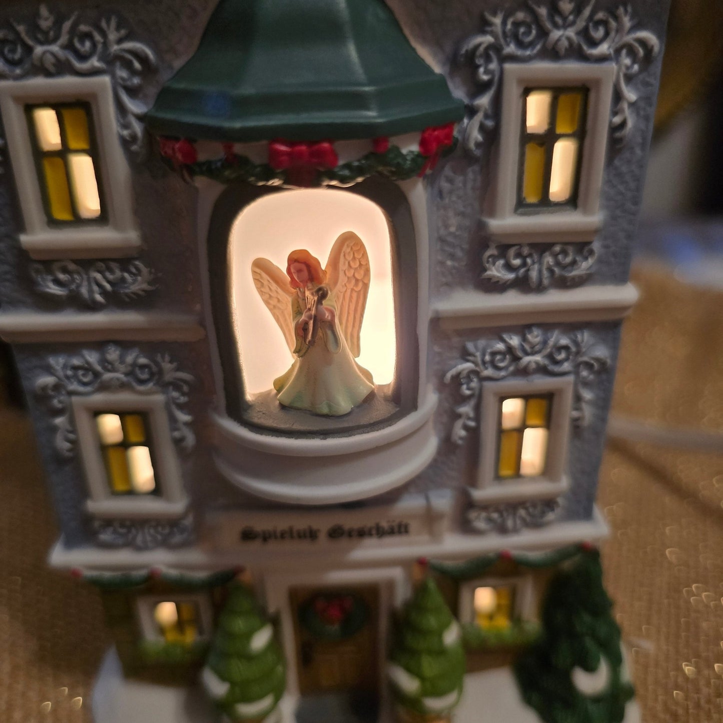 Dept 56 Alpine Village Music Box Shop 4036484 Spieluhr Geschäft w/ Box - Bayshore Treasures