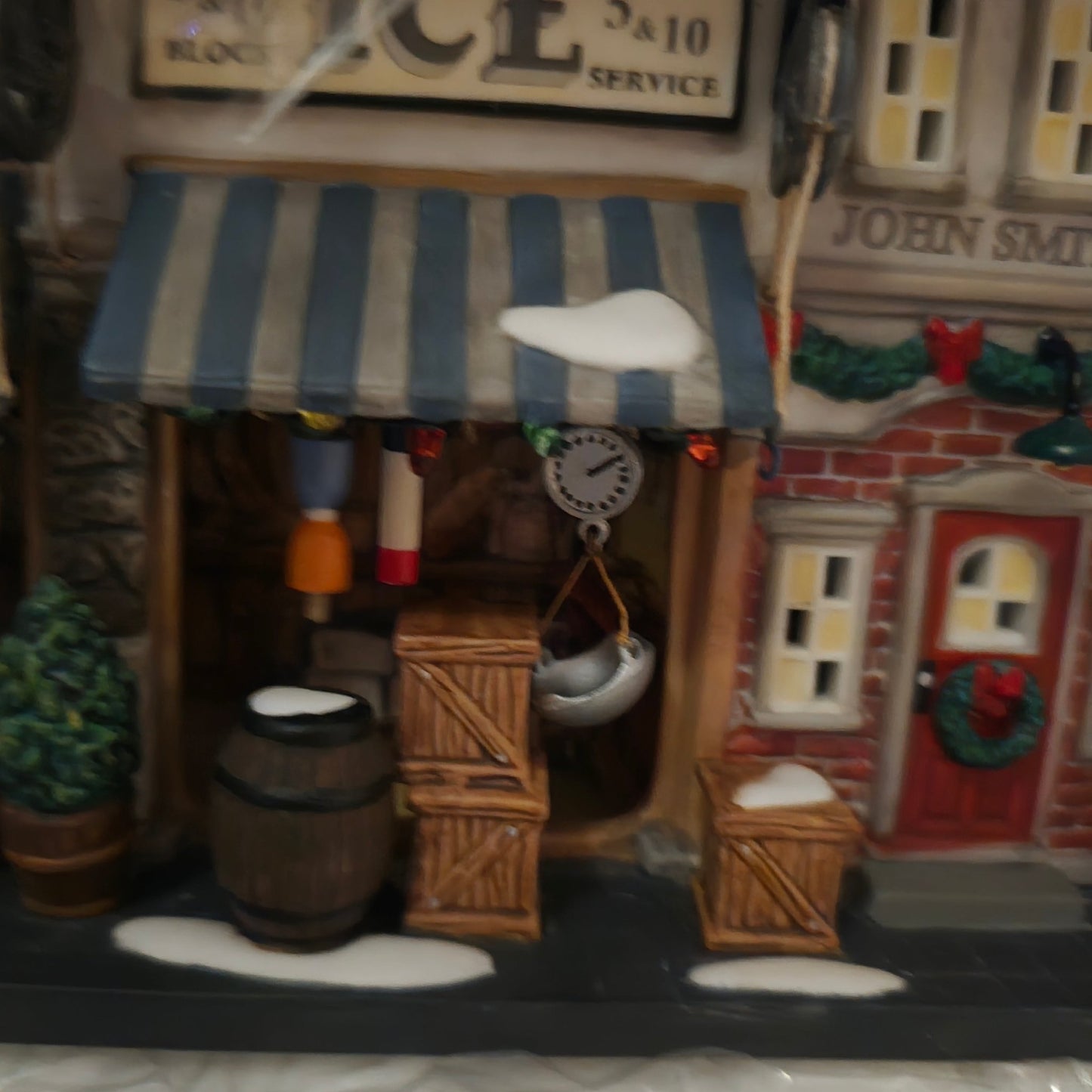 Dept 56 Christmas in the City Pier 56 East Harbor 59237 Lighted Building +box - Bayshore Treasures