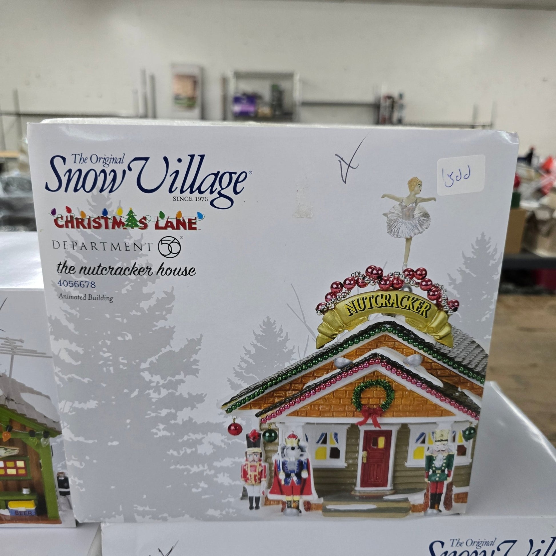 Dept 56 Christmas Lane Village The Nutcracker House Lights & Animated - Rare - Bayshore Treasures
