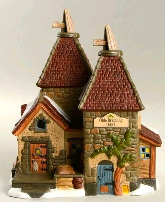 Dept 56 Dickens Village Olde Bramling Oast House 4056639 Retired - Bayshore Treasures