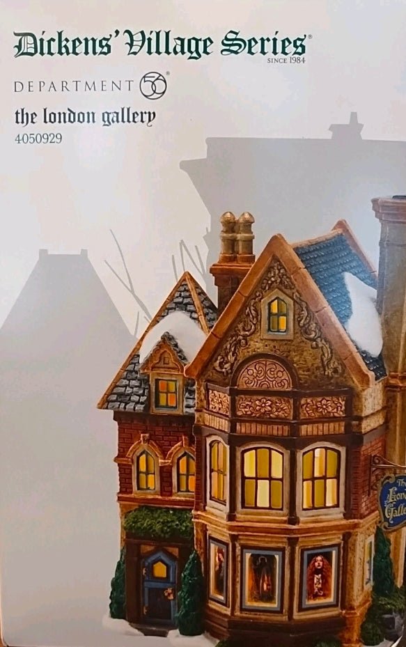 Dept 56 Dickens' Village Series "The London Gallery" 4050929 - Bayshore Treasures