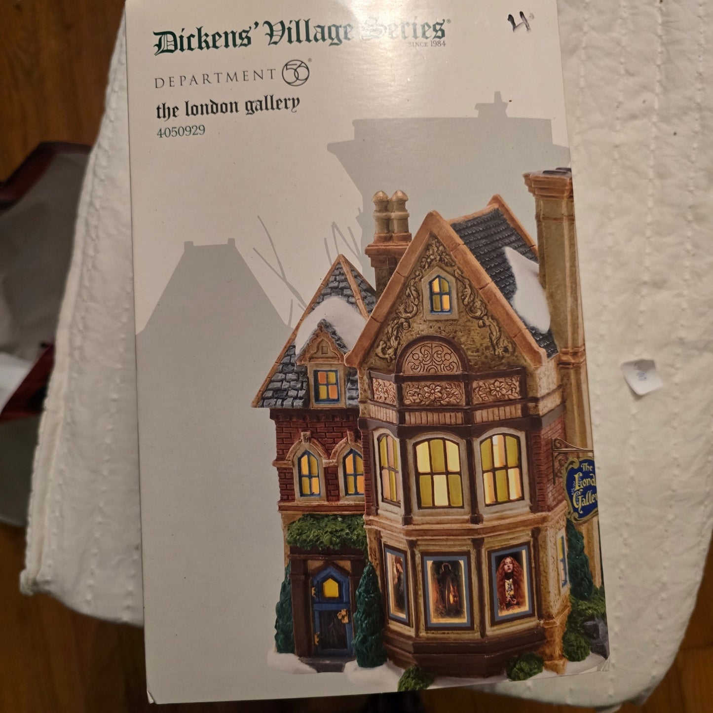 Dept 56 Dickens' Village Series "The London Gallery" 4050929 - Bayshore Treasures
