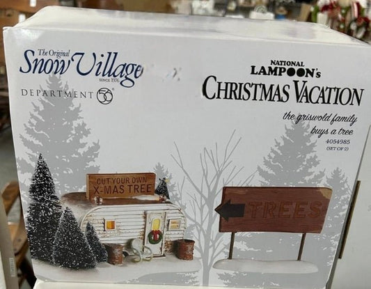 Dept. 56 GRISWOLD FAMILY BUYS A TREE National Lampoon Christmas Vacation RETIRED - Bayshore Treasures