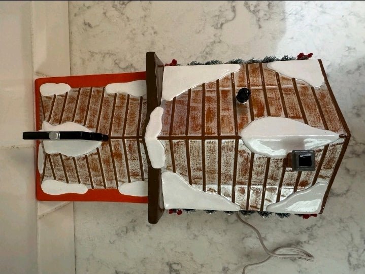 Dept 56 Harley - Davidson Big Tin Drive - In Snow Village Lighted House 4042407 rare - Bayshore Treasures