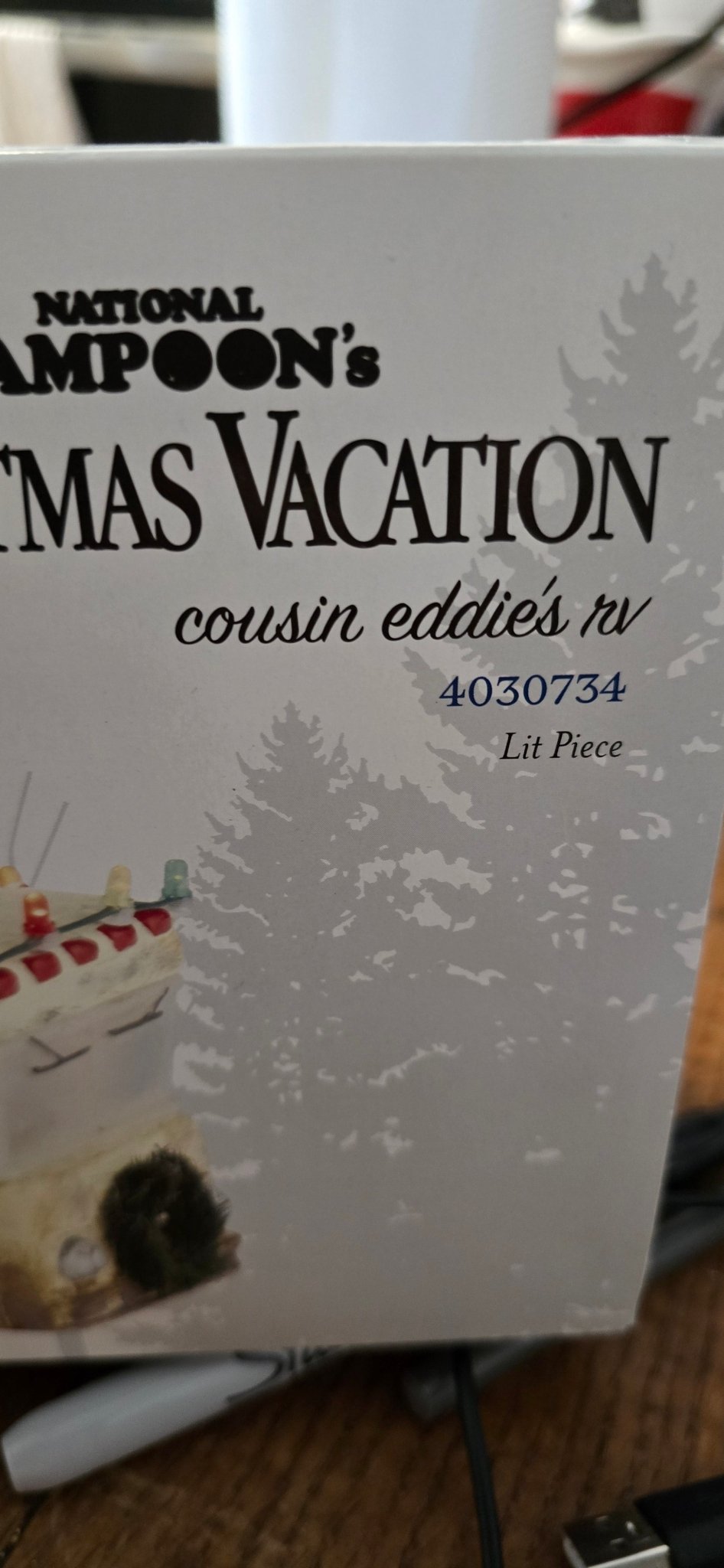 Dept 56 Snow Village Christmas Vacation Cousin Eddie’s RV 4030734 w/ Box - Bayshore Treasures