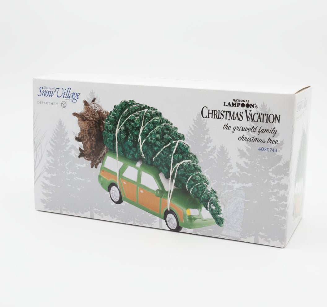 Dept 56 Snow Village Lampoon Griswold Family Christmas Tree 4030743 Box - Bayshore Treasures