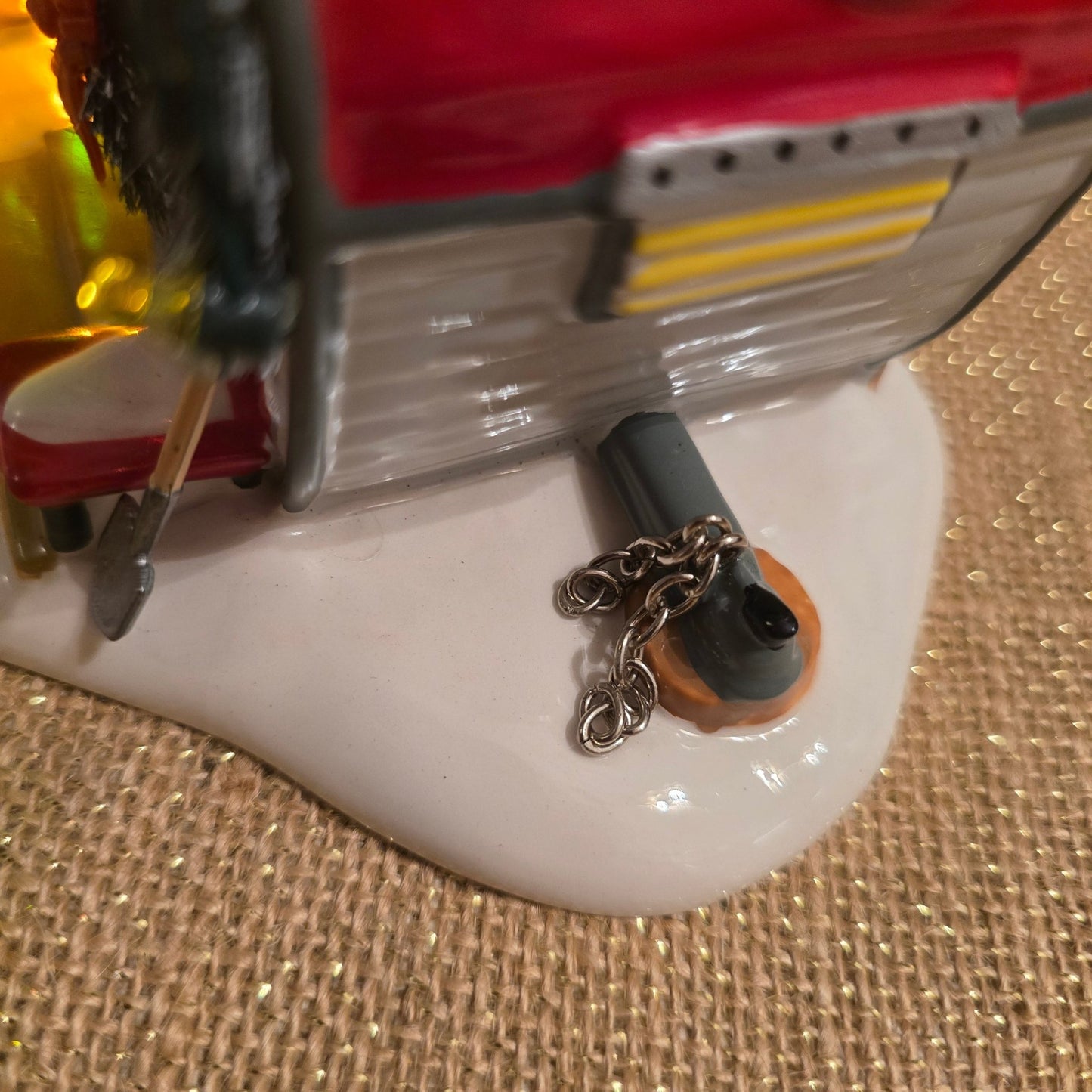 Dept 56 Snow Village Stumble Inn Fish Shack 6003138 Christmas House w/ Box - Bayshore Treasures