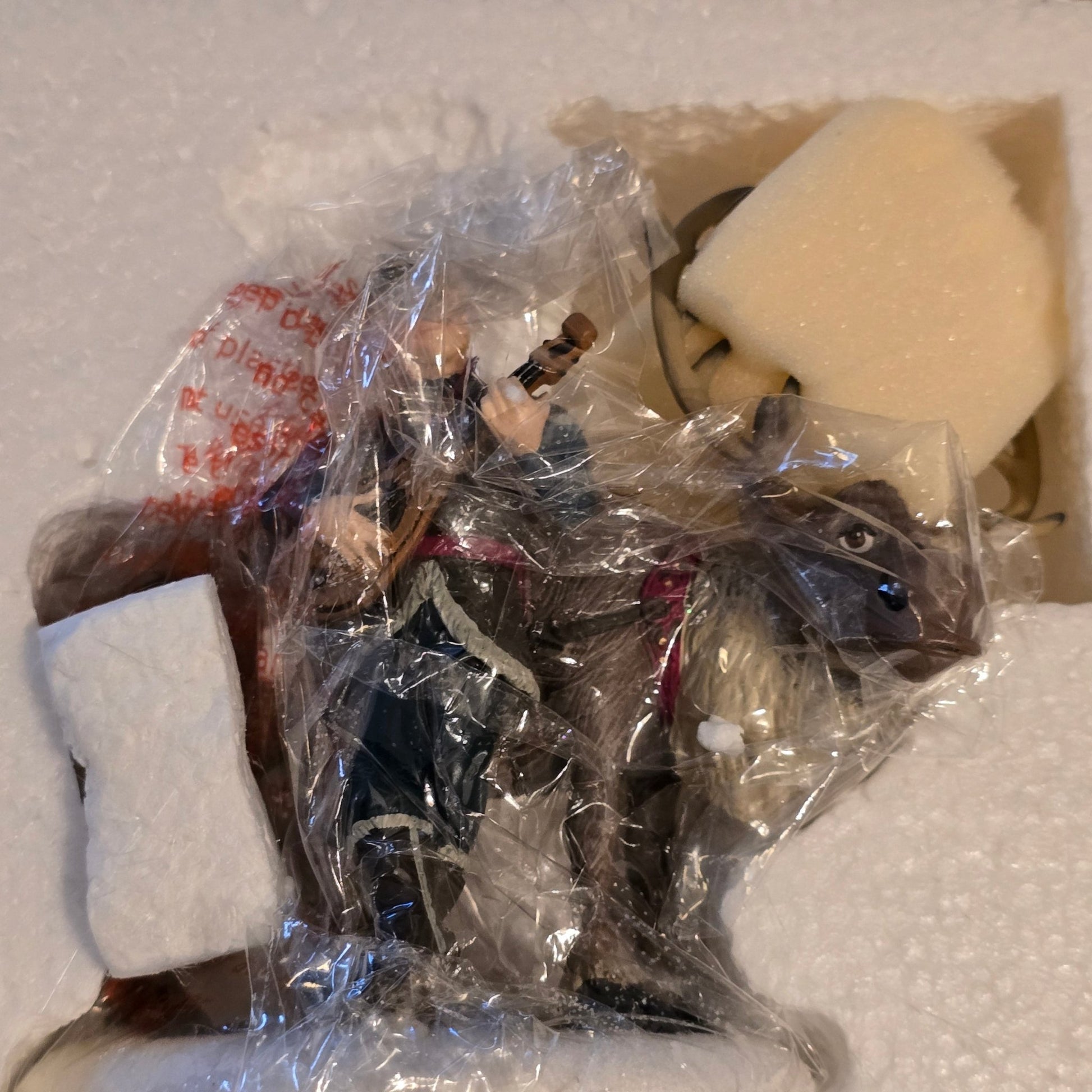 Disney Frozen Department 56 Village – COMPLETE 7 - Piece Set – Elsa’s Ice Palace, Wandering Oaken’s, Figures – NIB/Excellent - Bayshore Treasures