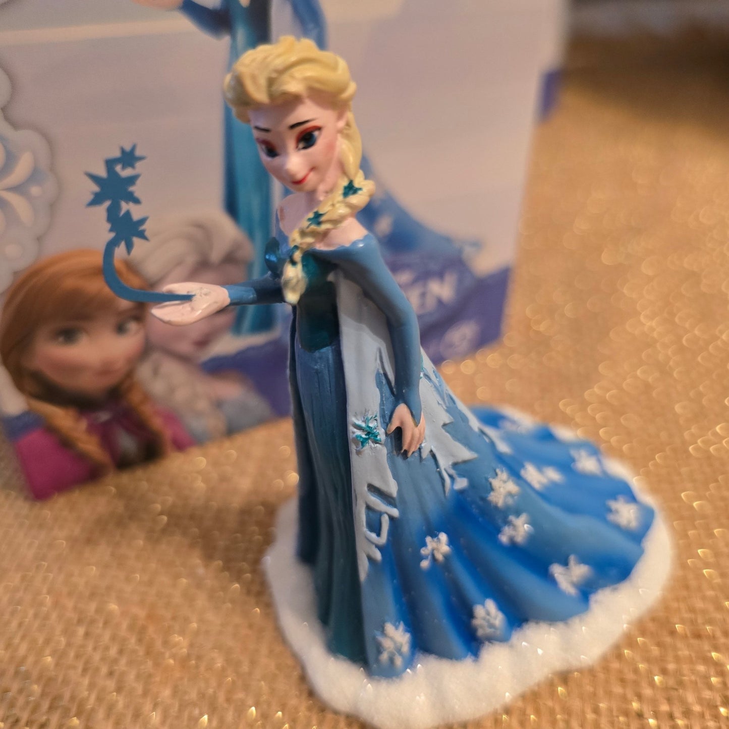 Disney Frozen Department 56 Village – COMPLETE 7 - Piece Set – Elsa’s Ice Palace, Wandering Oaken’s, Figures – NIB/Excellent - Bayshore Treasures