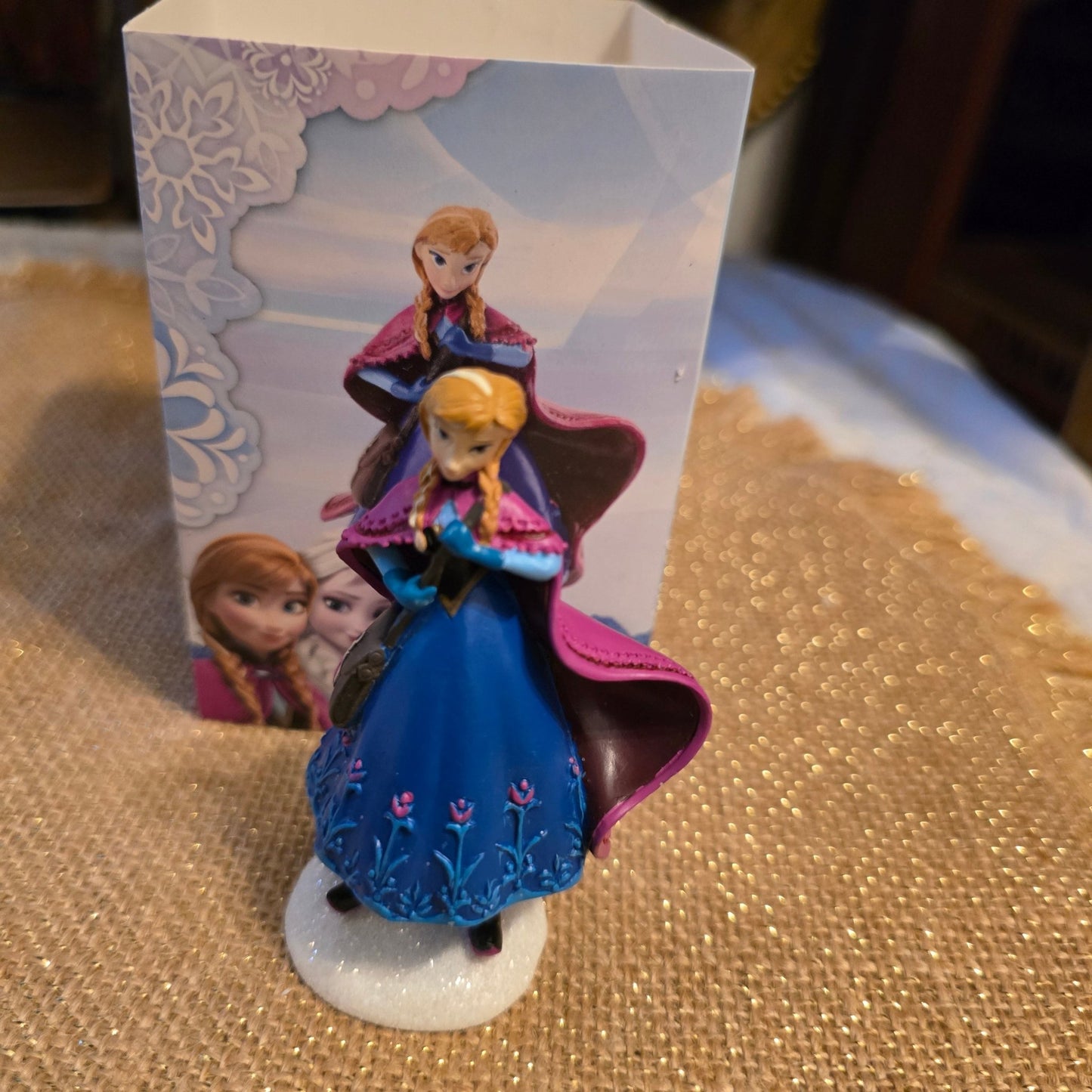 Disney Frozen Department 56 Village – COMPLETE 7 - Piece Set – Elsa’s Ice Palace, Wandering Oaken’s, Figures – NIB/Excellent - Bayshore Treasures