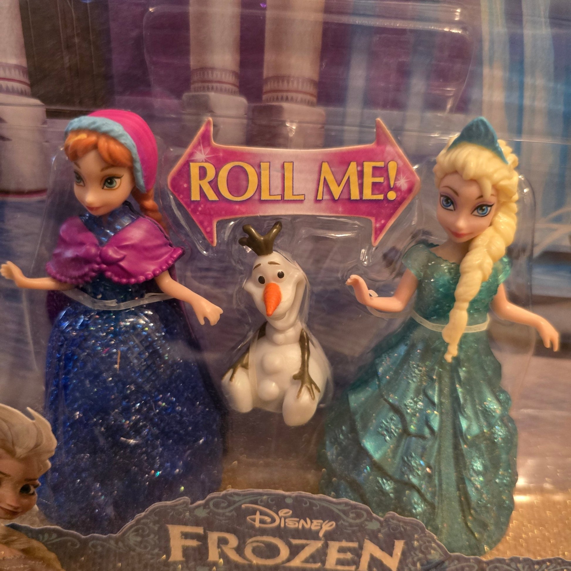 Disney Frozen Glitter Glider Anna Elsa & Olaf Figures – Mattel CBM27 – NEW Sealed - Bayshore Treasures