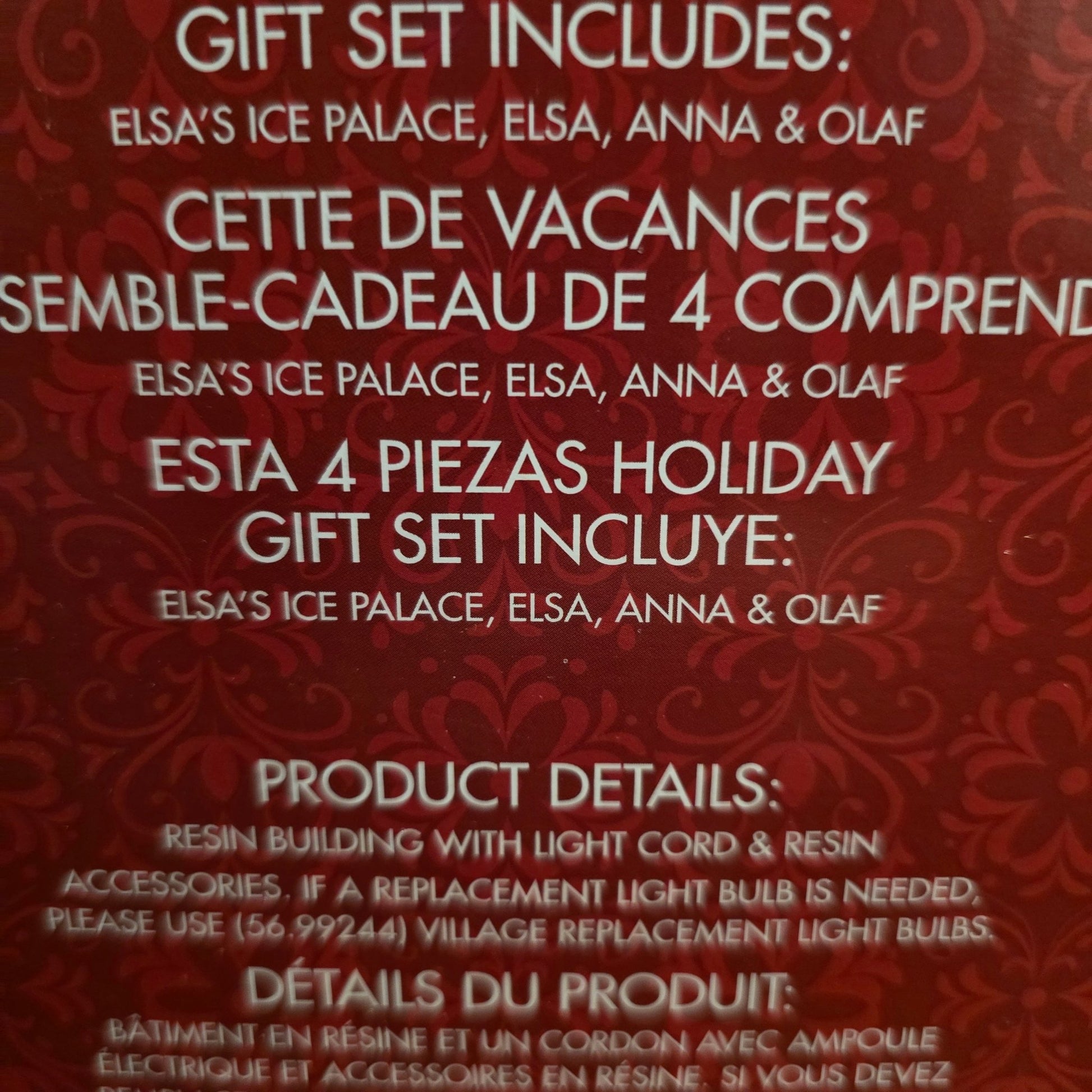 Disney Traditions Dept 56 Frozen Holiday Gift Set – Elsa’s Ice Palace + Elsa, Anna & Olaf – NIB - Bayshore Treasures