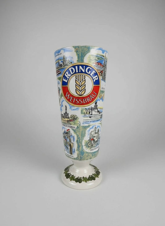 Erdinger Weissbrau Beer Glass 0.5L C - Ko Germany Collectible Decorative Stein - Bayshore Treasures