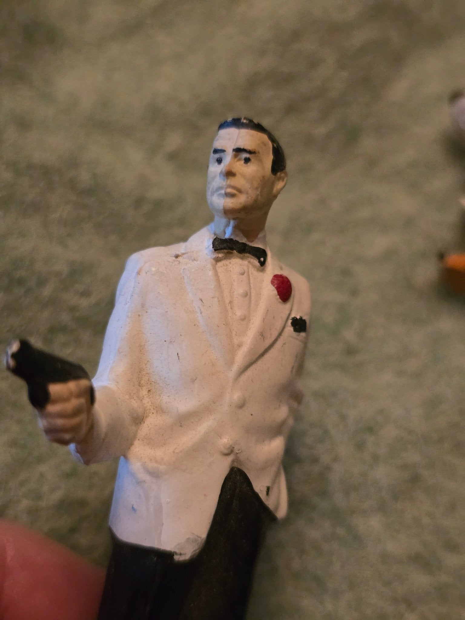 Gilbert Toys James Bond and "M" Goldfinger small 1960's - Bayshore Treasures