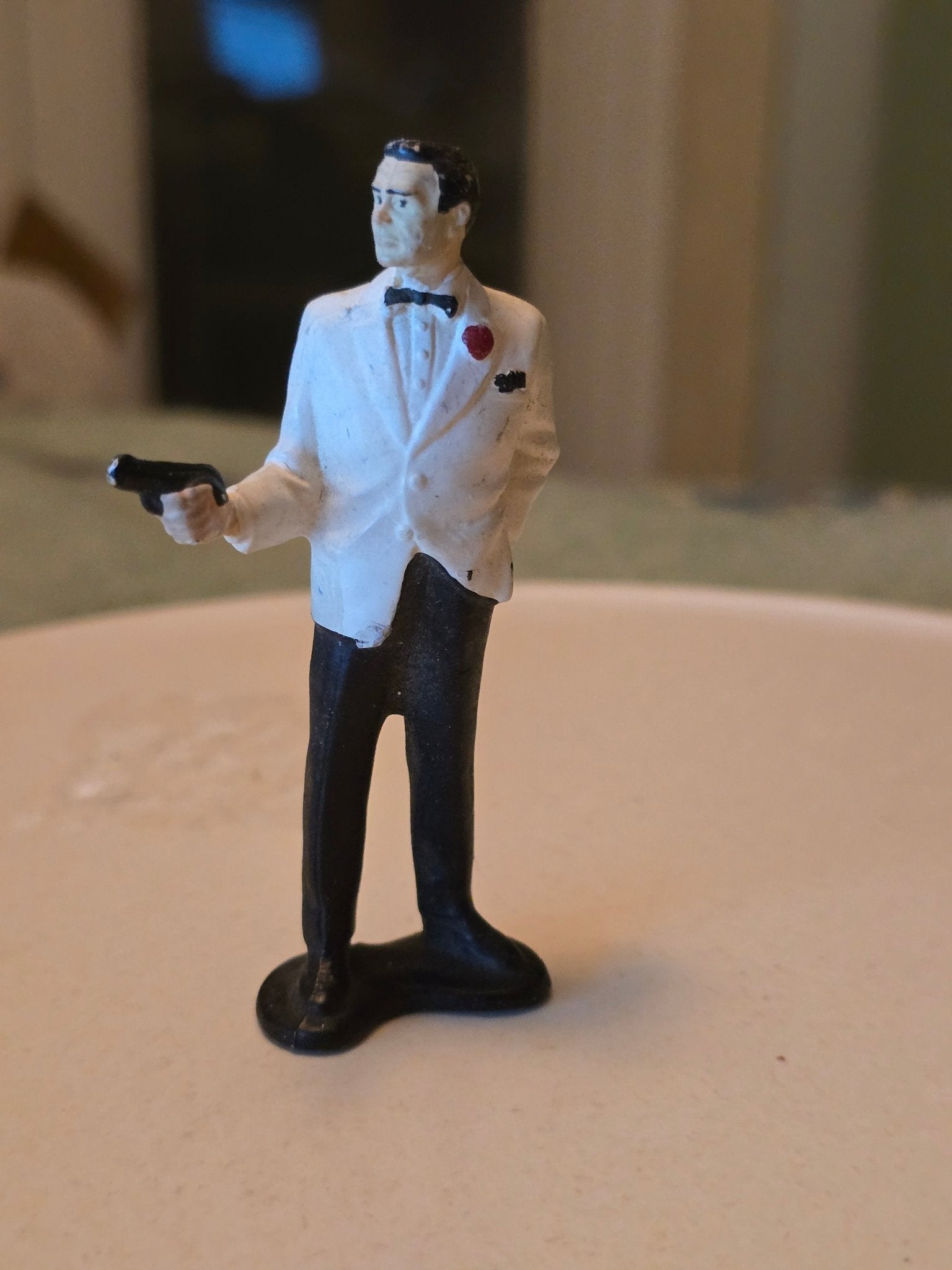 Gilbert Toys James Bond and "M" Goldfinger small 1960's - Bayshore Treasures