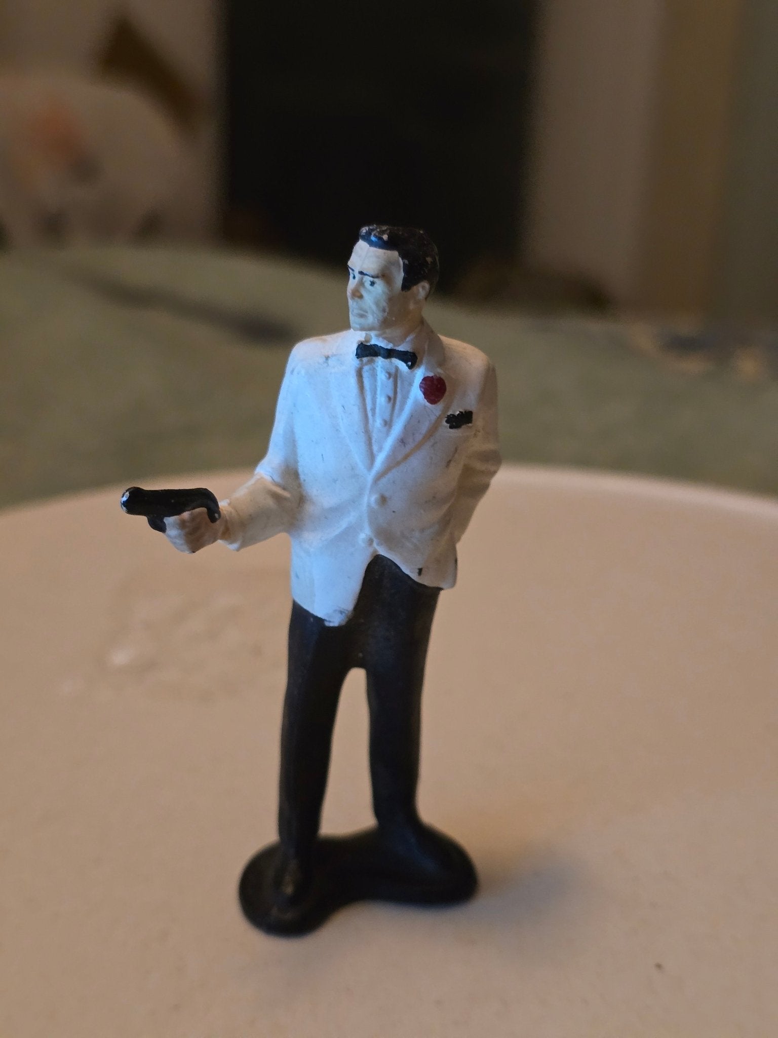 Gilbert Toys James Bond and "M" Goldfinger small 1960's - Bayshore Treasures