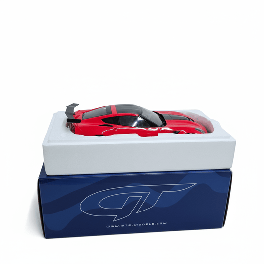 GT Spirit 1:12 Corvette C7 ZR1 Torch Red US018 w/ Box & QC Card – Rare - Bayshore Treasures
