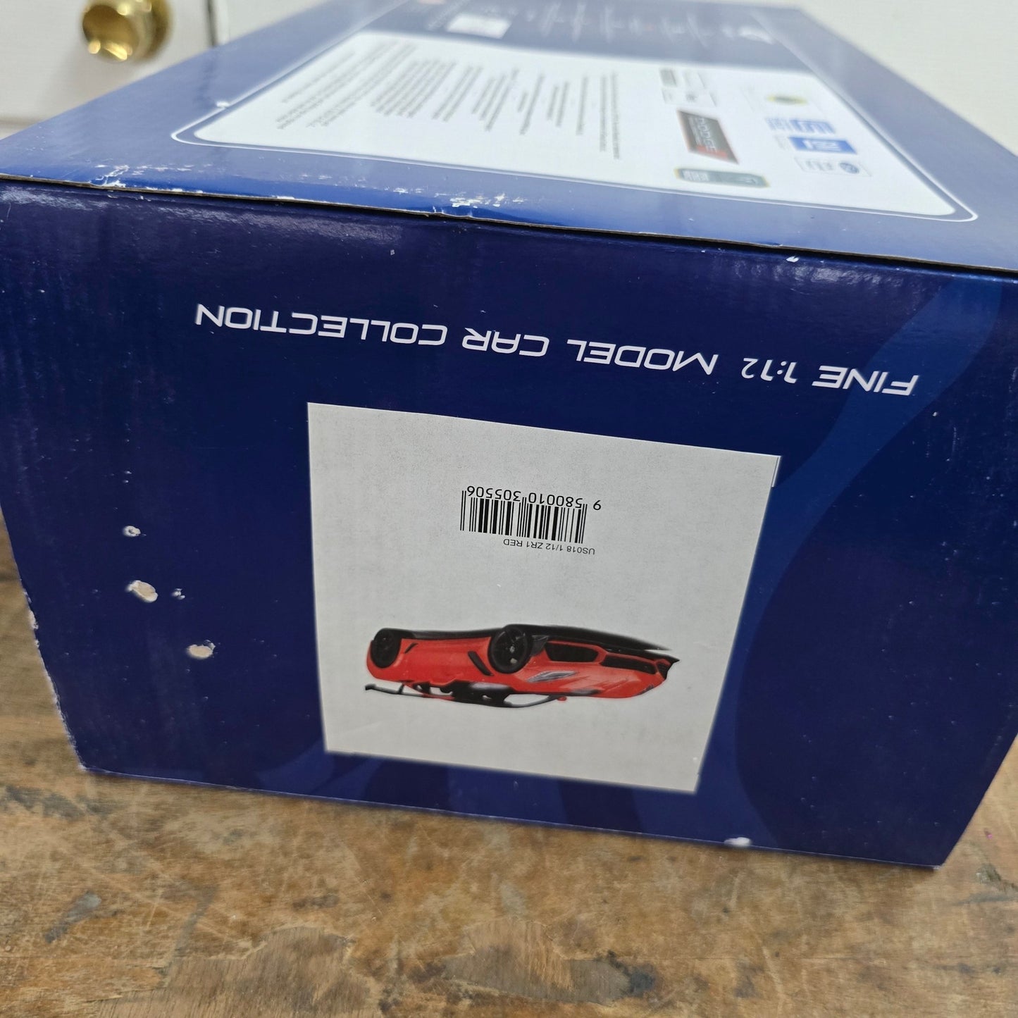 GT Spirit 1:12 Corvette C7 ZR1 Torch Red US018 w/ Box & QC Card – Rare - Bayshore Treasures