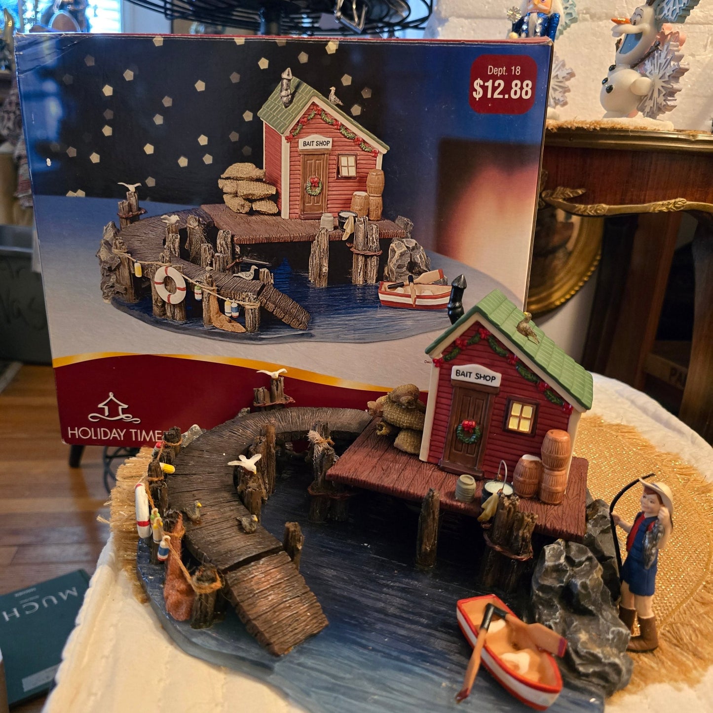 Holiday Time 2005 Blue Waters Bait Shop Nautical Collection P7459 - Bayshore Treasures