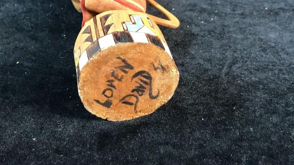 Kachinas Doll Hopi signed Loren David - Bayshore Treasures