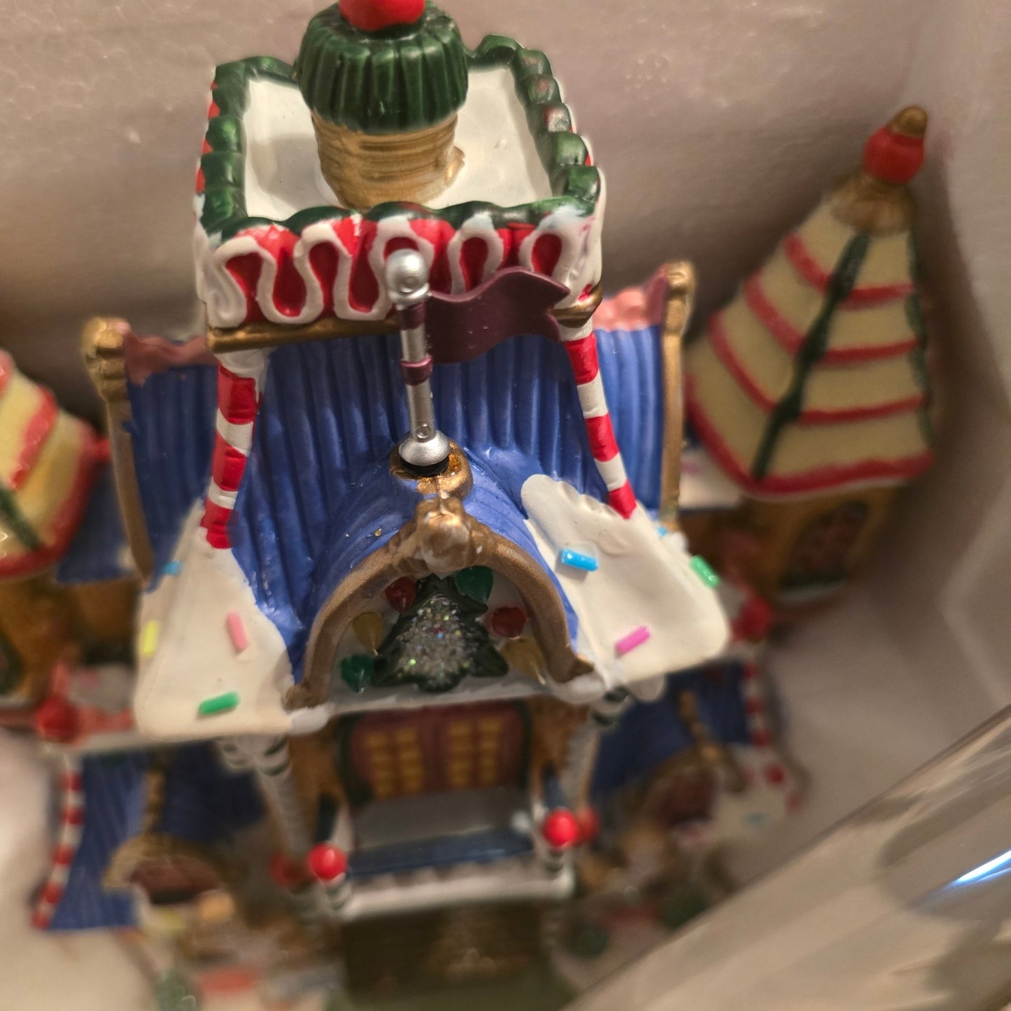 Lemax Sugar ‘N Spice 18 Pc Village Lot Gingerbread Palace Trees Train Christmas - Bayshore Treasures