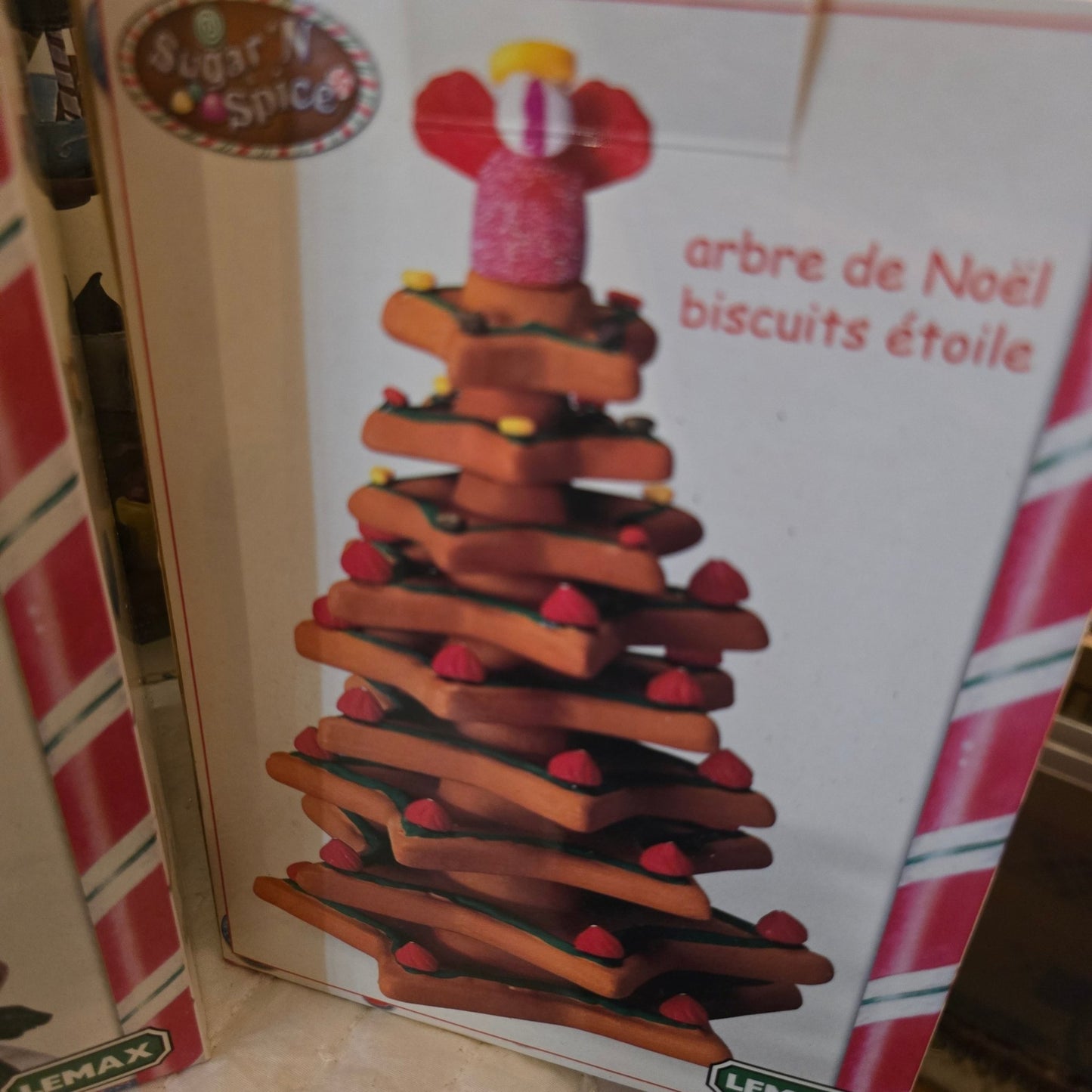 Lemax Sugar ‘N Spice 18 Pc Village Lot Gingerbread Palace Trees Train Christmas - Bayshore Treasures