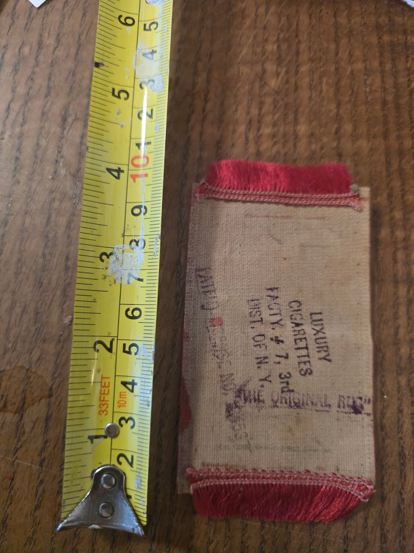 Rare 1920s Cigarette Silks Dollhouse Rugs – Lot of 2 Miniature Oriental Carpet Silks (1923) - Bayshore Treasures