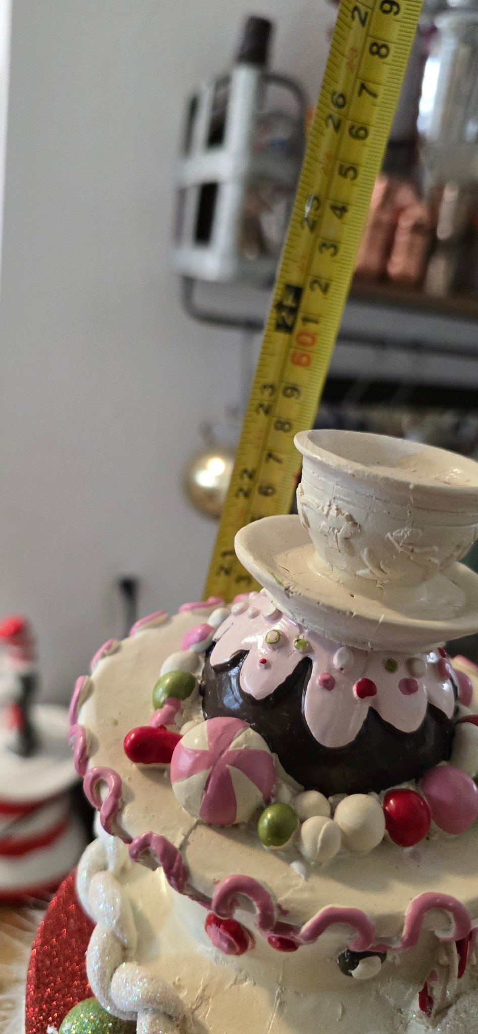 RARE 24" Hollywood Nutcracker by Holly Adler for Kurt Adler w/ Box Candy Tea - Bayshore Treasures