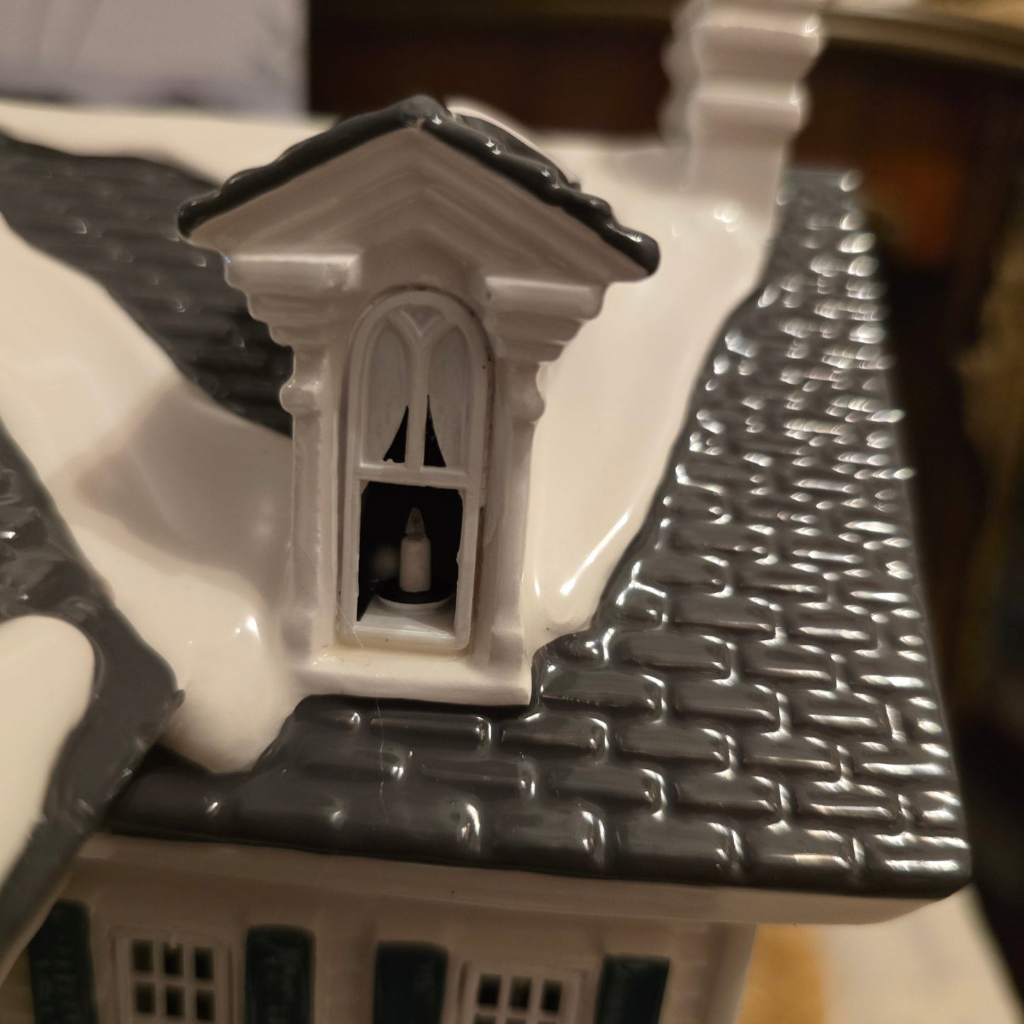 RARE Dept 56 Snow Village Christmas in the Mansion – Only 75 Made – w/ Box - Bayshore Treasures