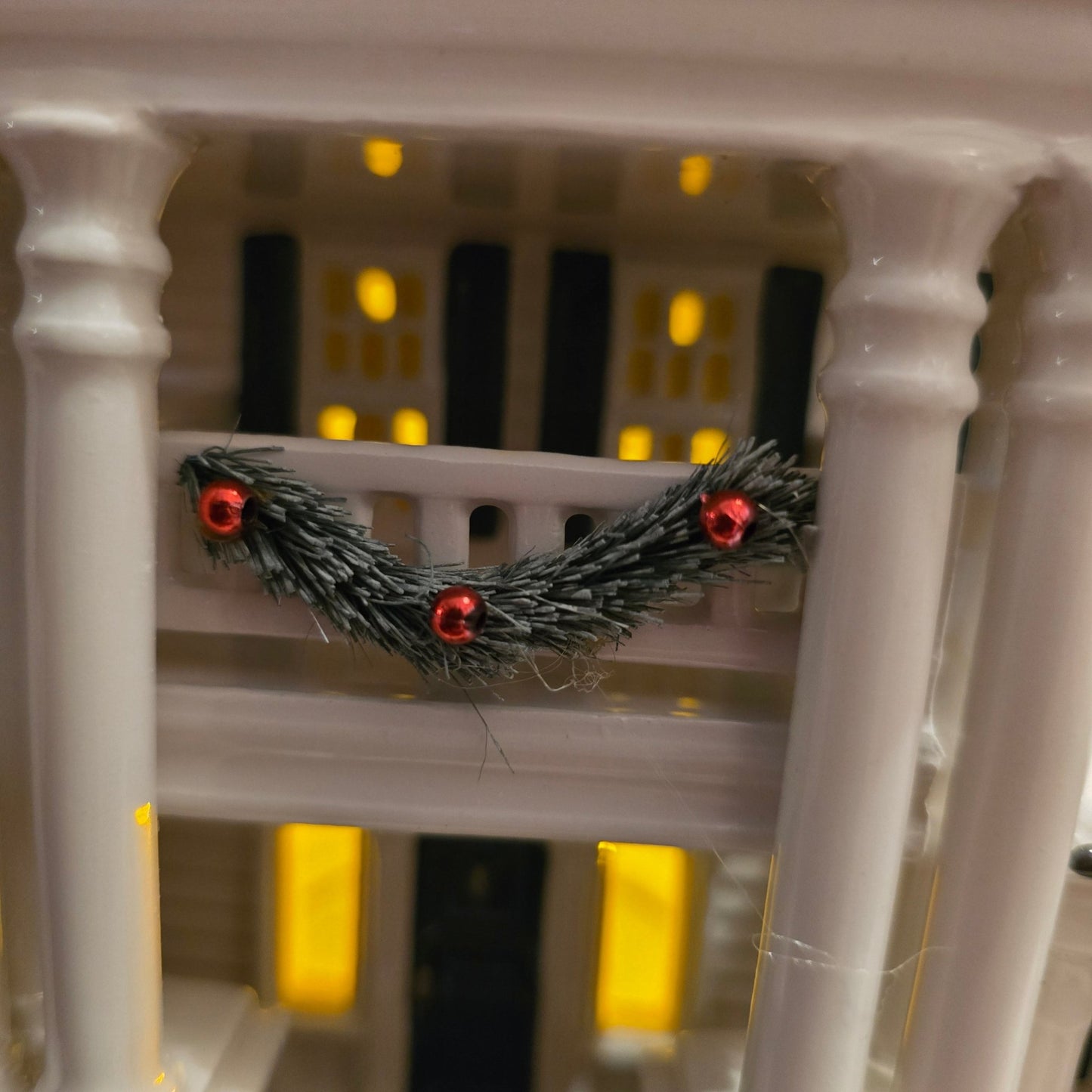 RARE Dept 56 Snow Village Christmas in the Mansion – Only 75 Made – w/ Box - Bayshore Treasures