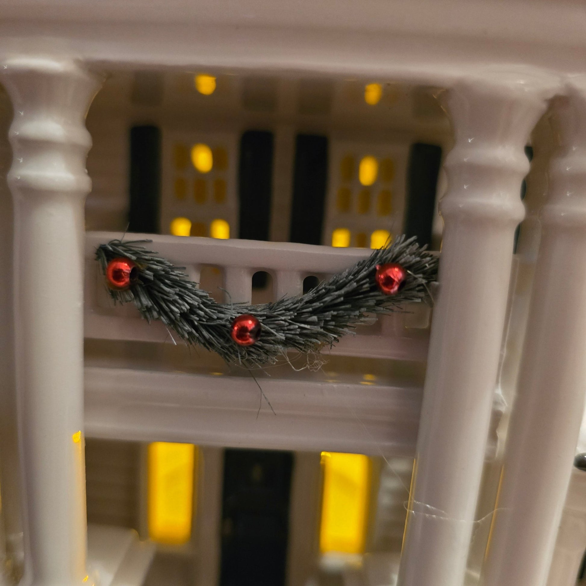 RARE Dept 56 Snow Village Christmas in the Mansion – Only 75 Made – w/ Box - Bayshore Treasures