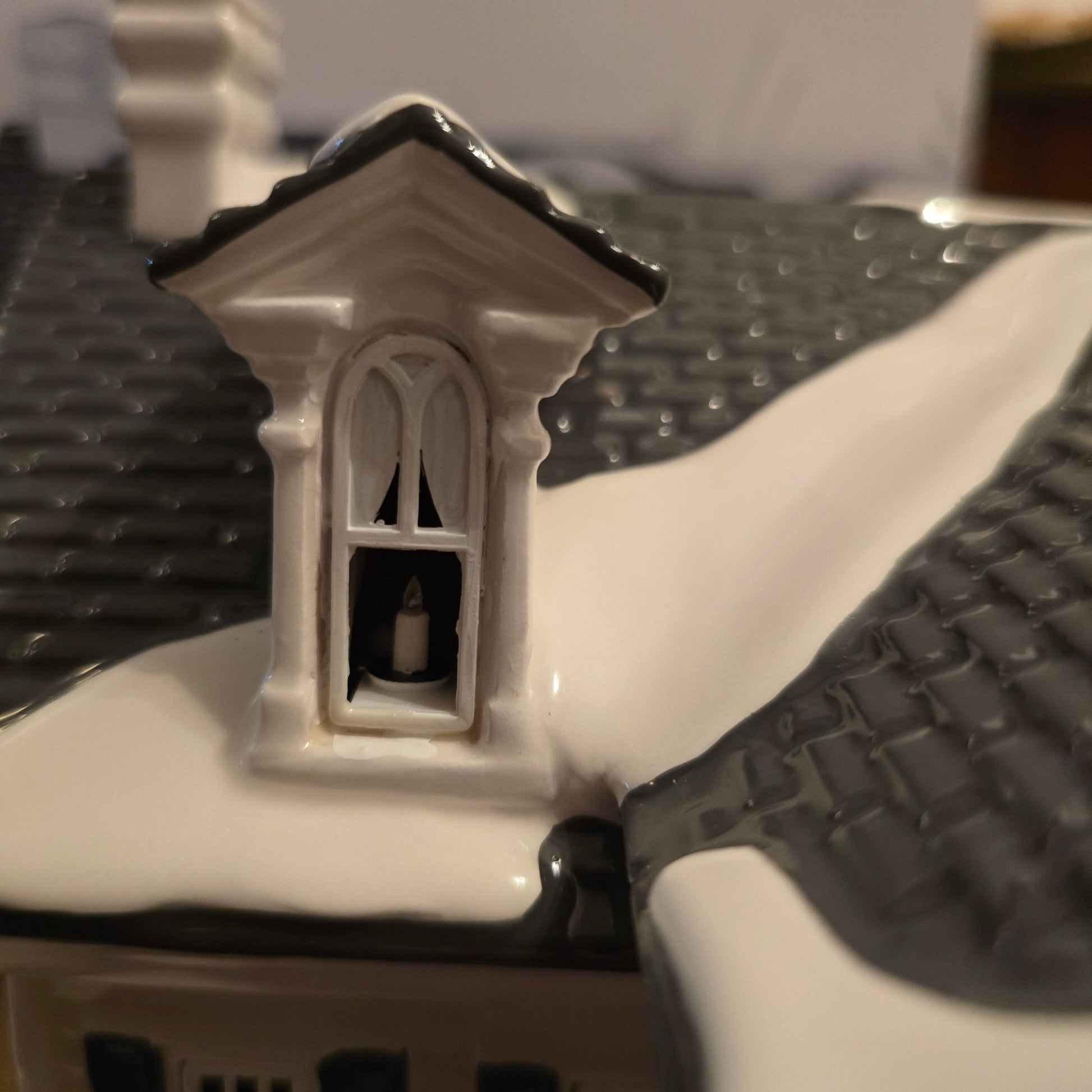 RARE Dept 56 Snow Village Christmas in the Mansion – Only 75 Made – w/ Box - Bayshore Treasures