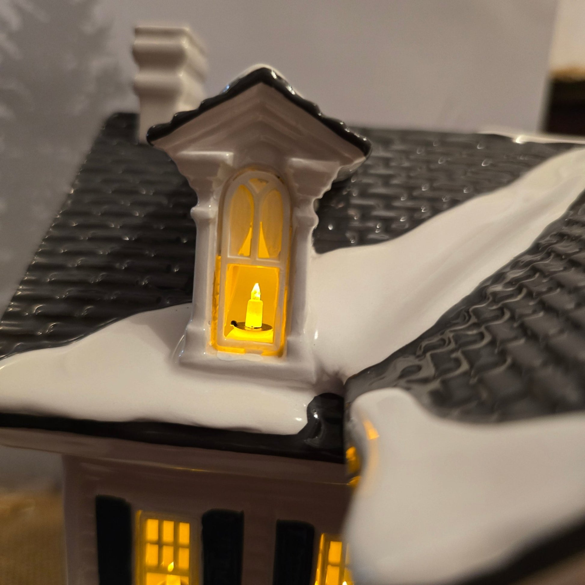 RARE Dept 56 Snow Village Christmas in the Mansion – Only 75 Made – w/ Box - Bayshore Treasures