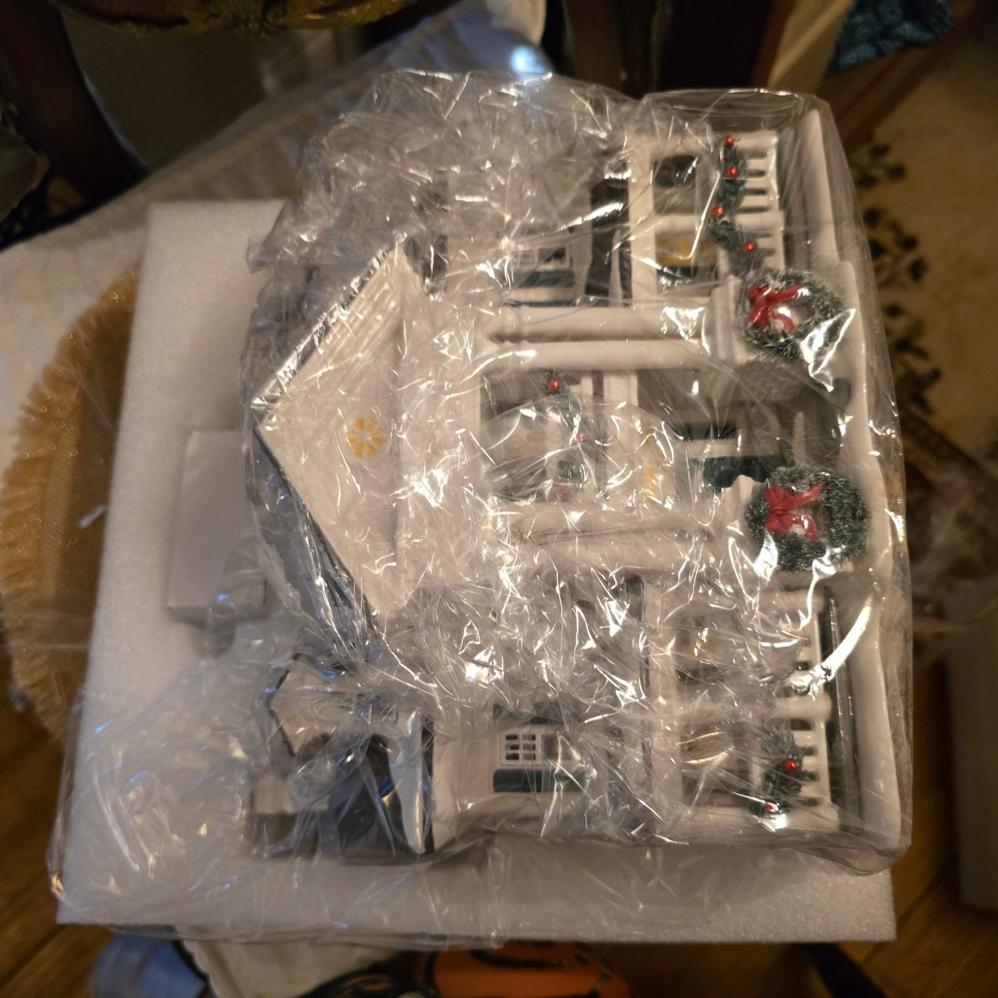RARE Dept 56 Snow Village Christmas in the Mansion – Only 75 Made – w/ Box - Bayshore Treasures