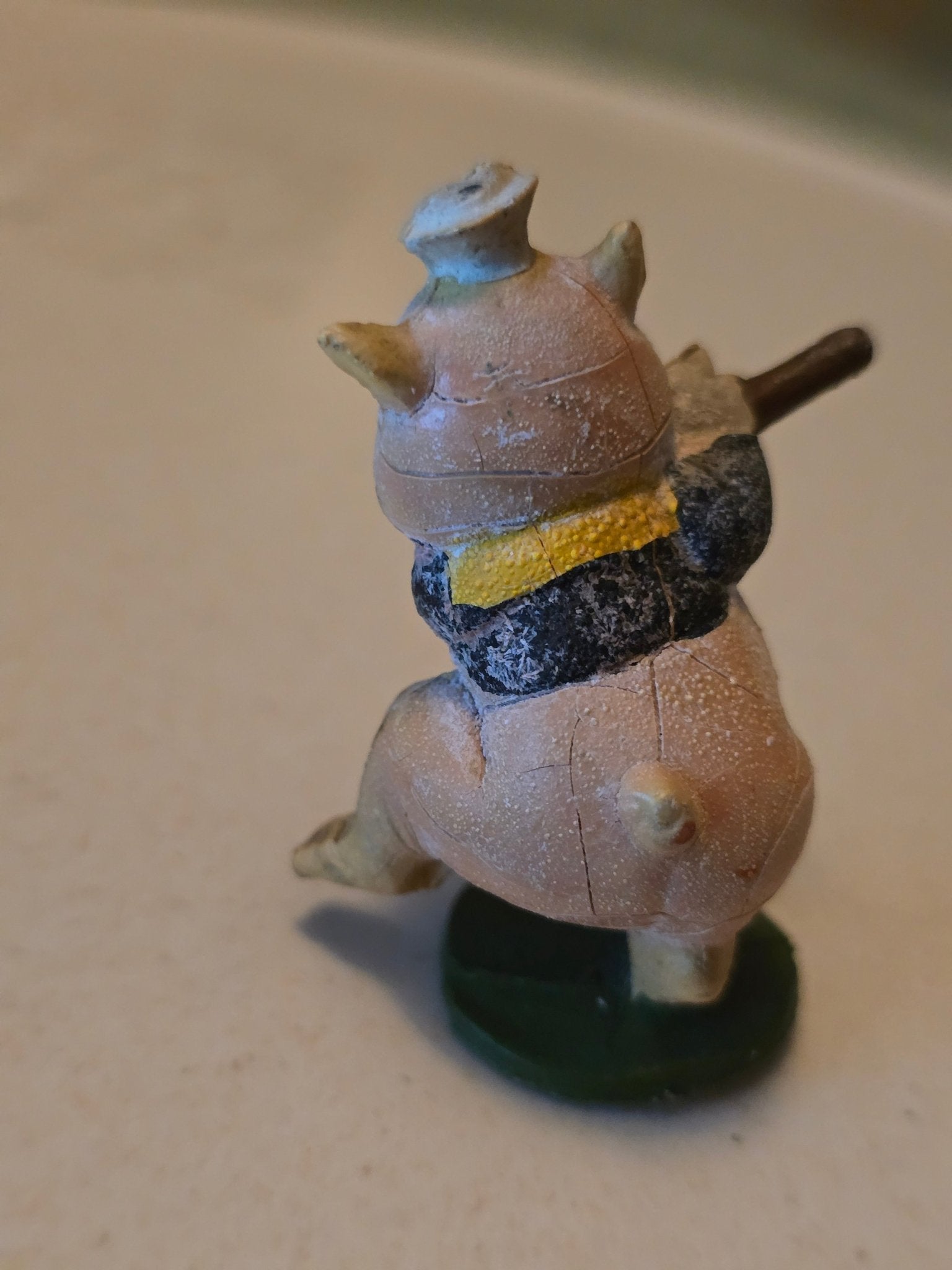 RARE Vintage Disney Jim Three Little Pigs Playing Flute small - Bayshore Treasures